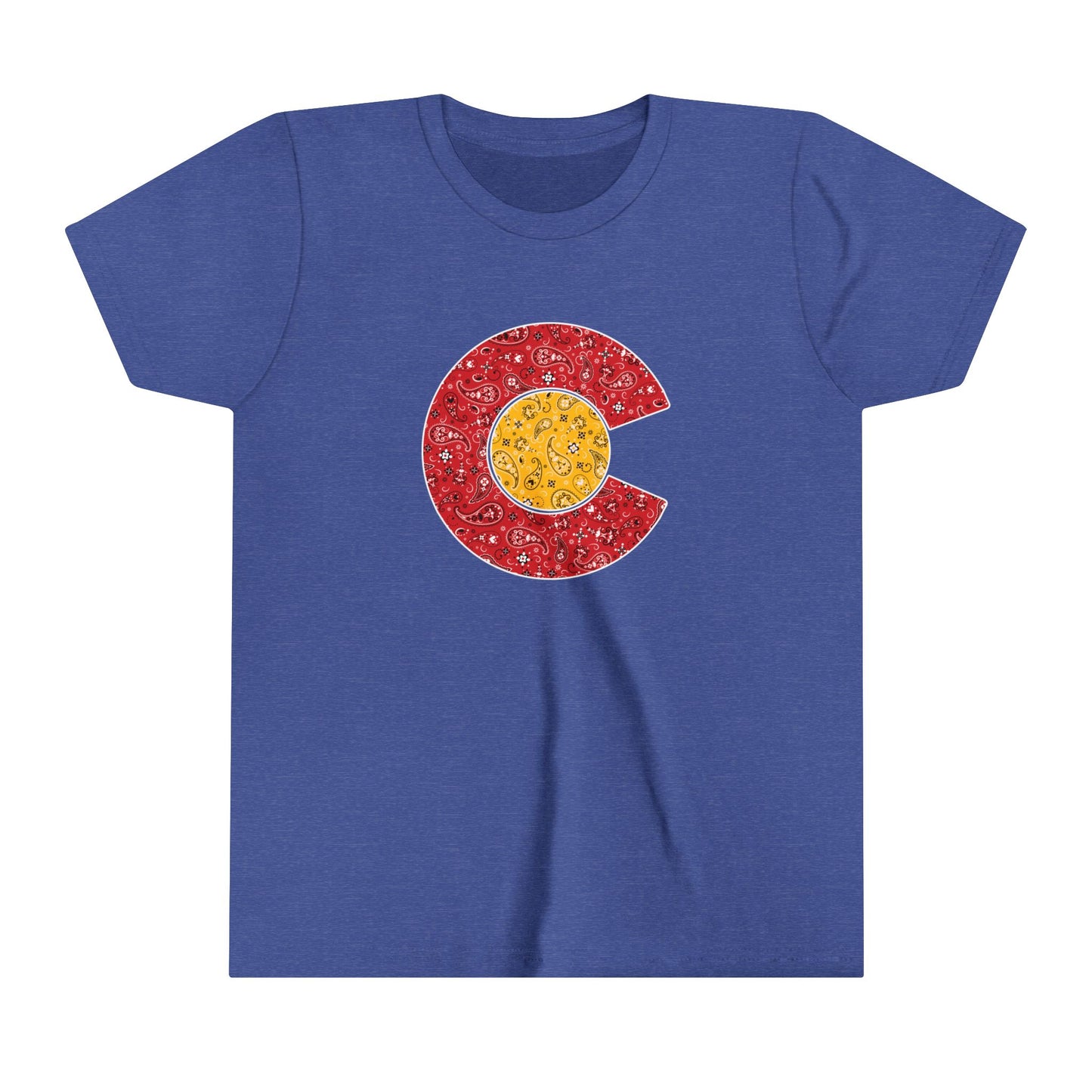 Youth Colorado Western Paisley C T Shirt