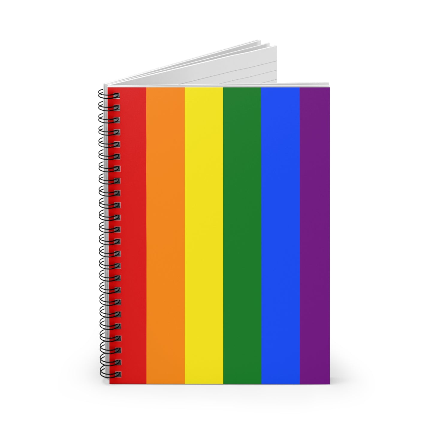 Pride Flag Spiral Notebook