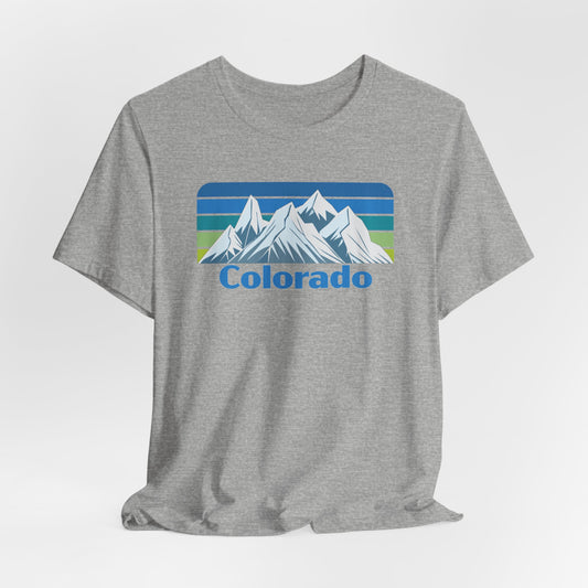 Colorado Mountain Fade T Shirt