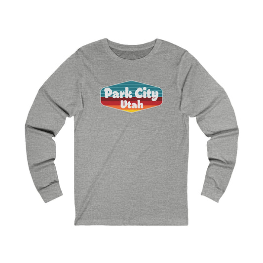 Park City Utah Sign Long Sleeve Tee