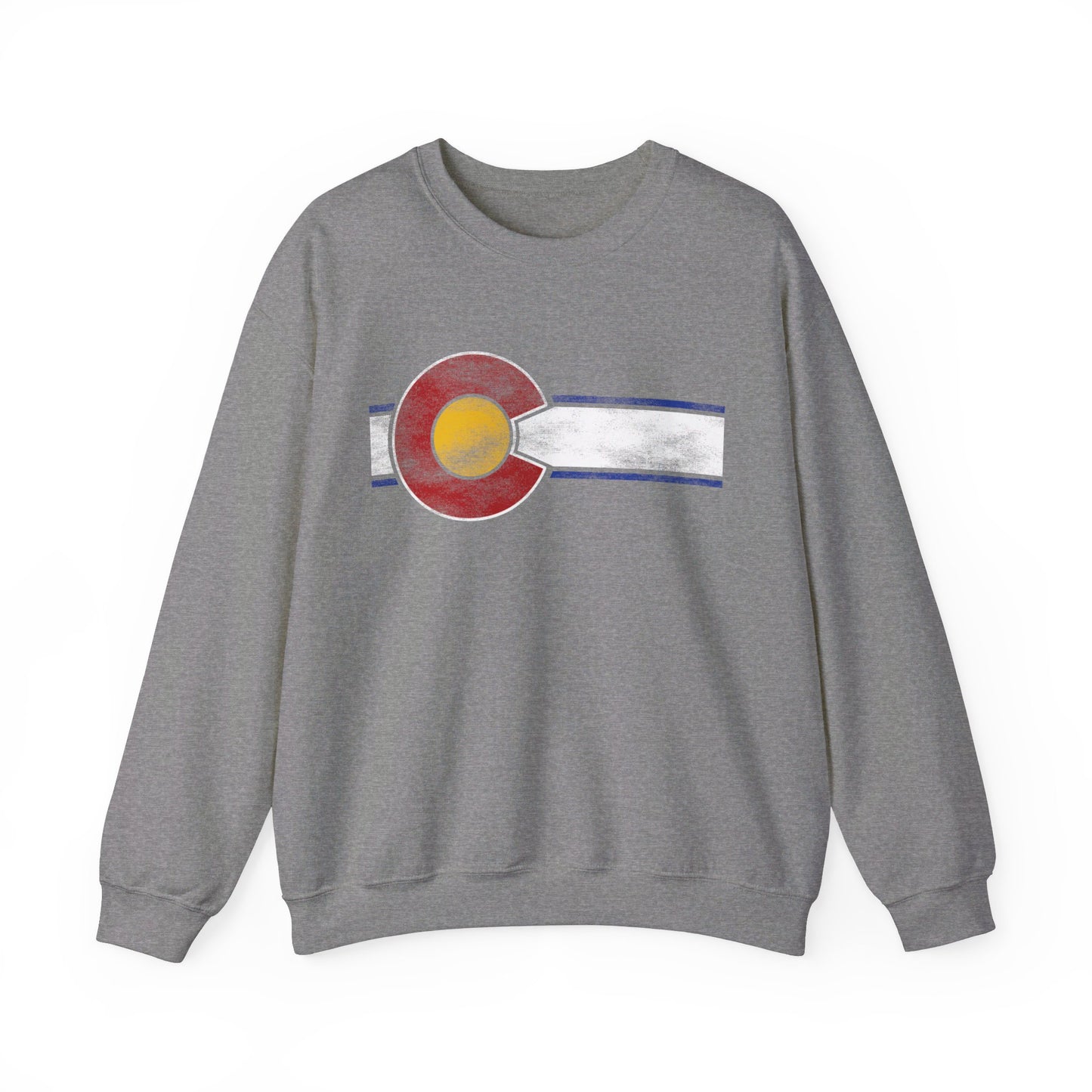 Original Colorado Flag Distressed Sweatshirt