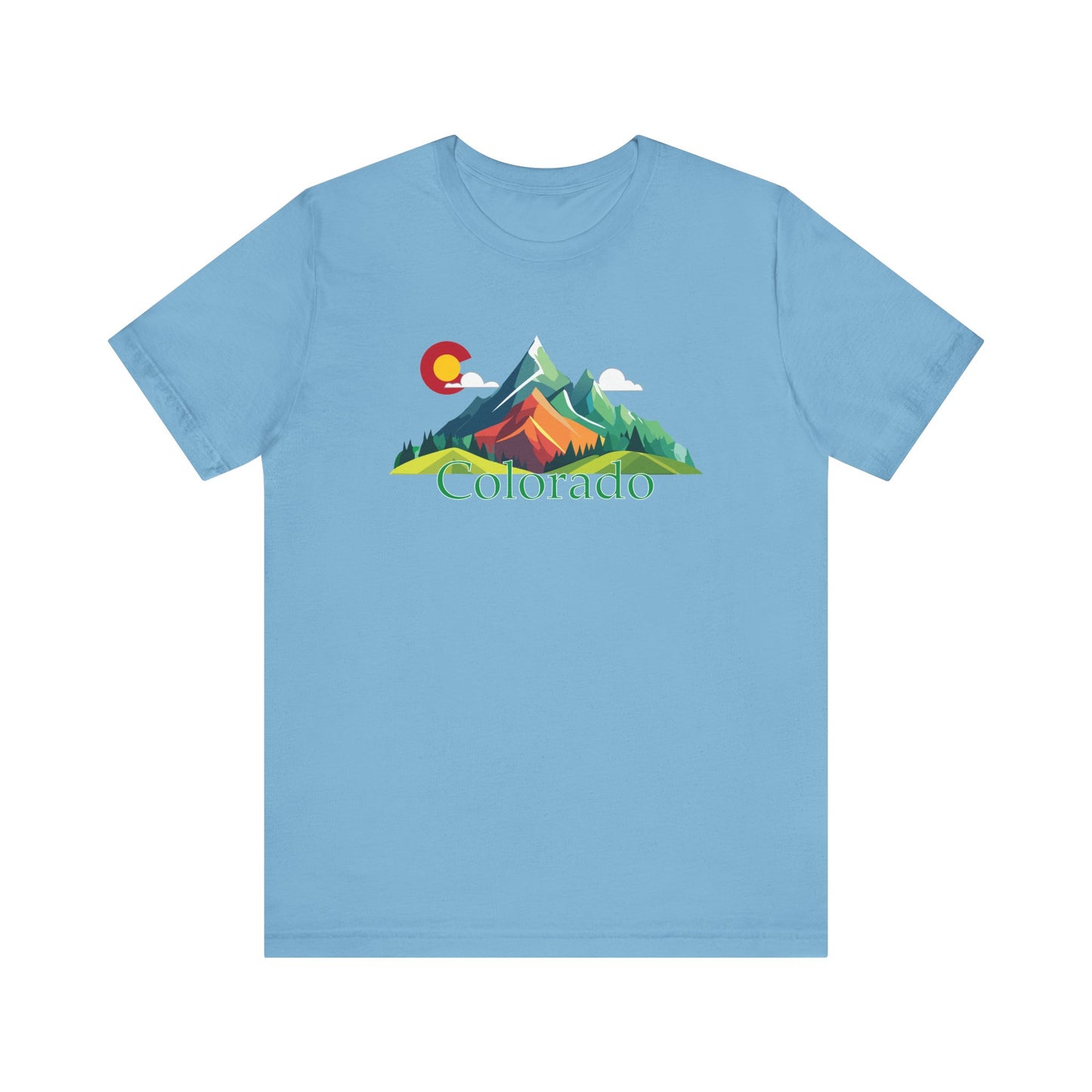 Colorado Summer Mountains T Shirt