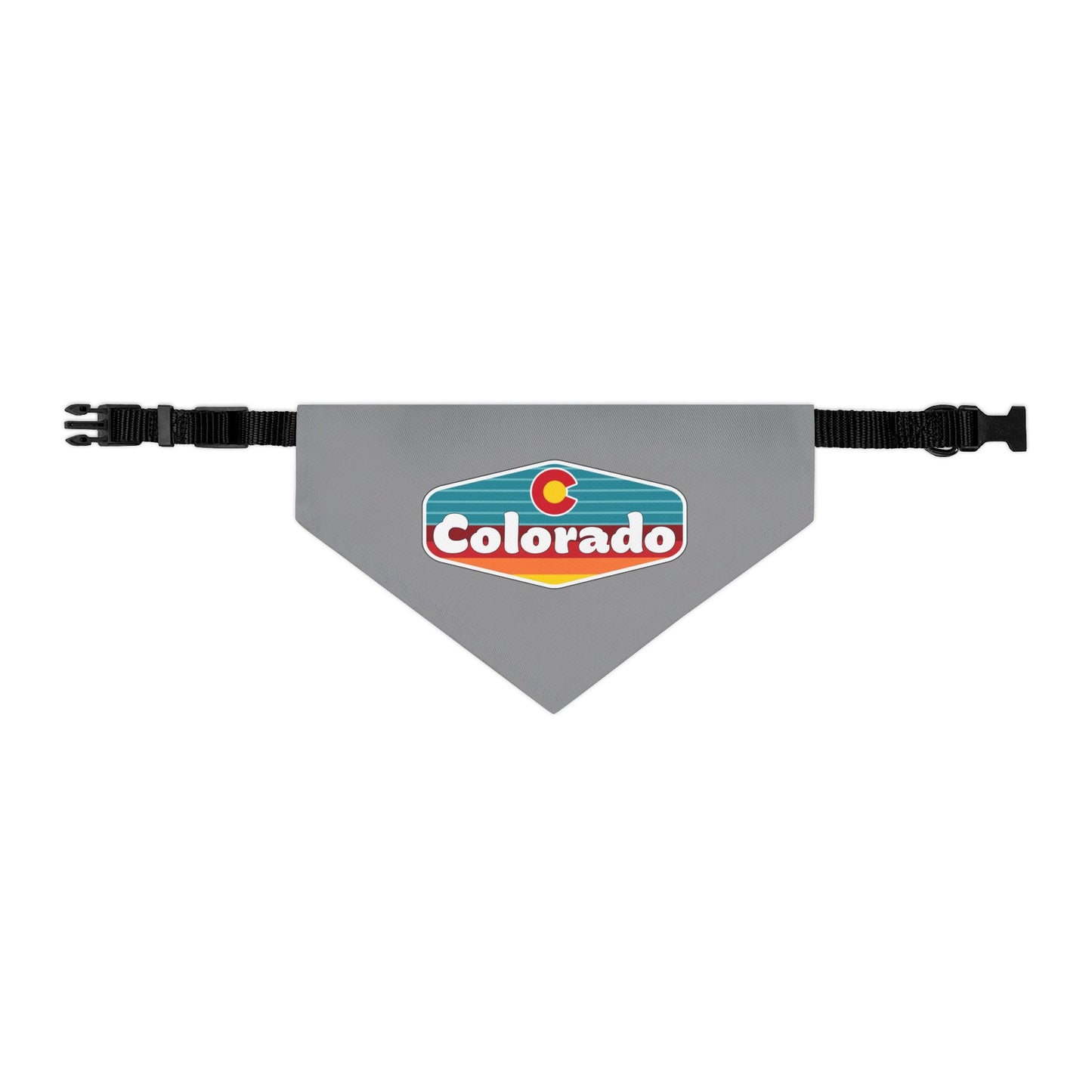 Colorado Sign Pet Bandana Collar