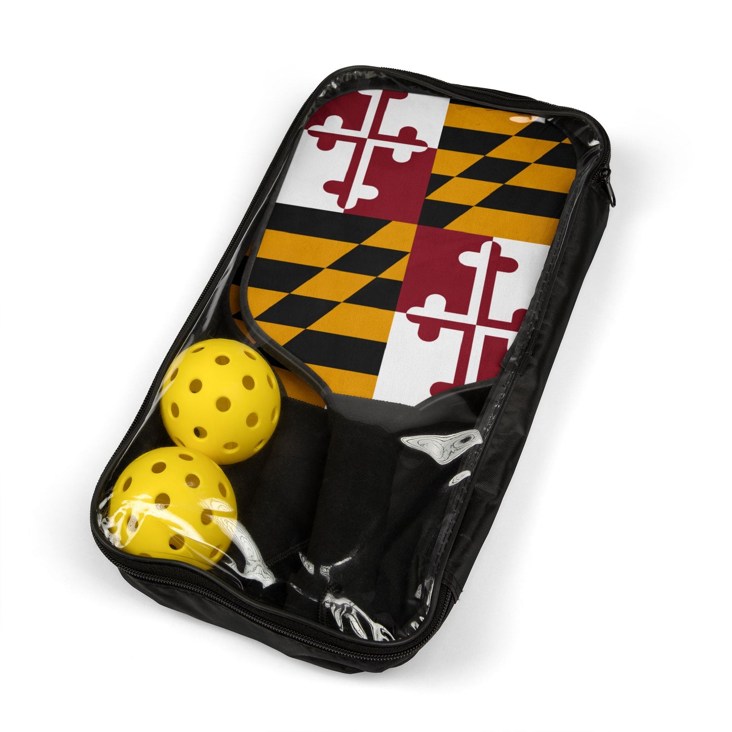 Maryland Flag Pickleball Kit