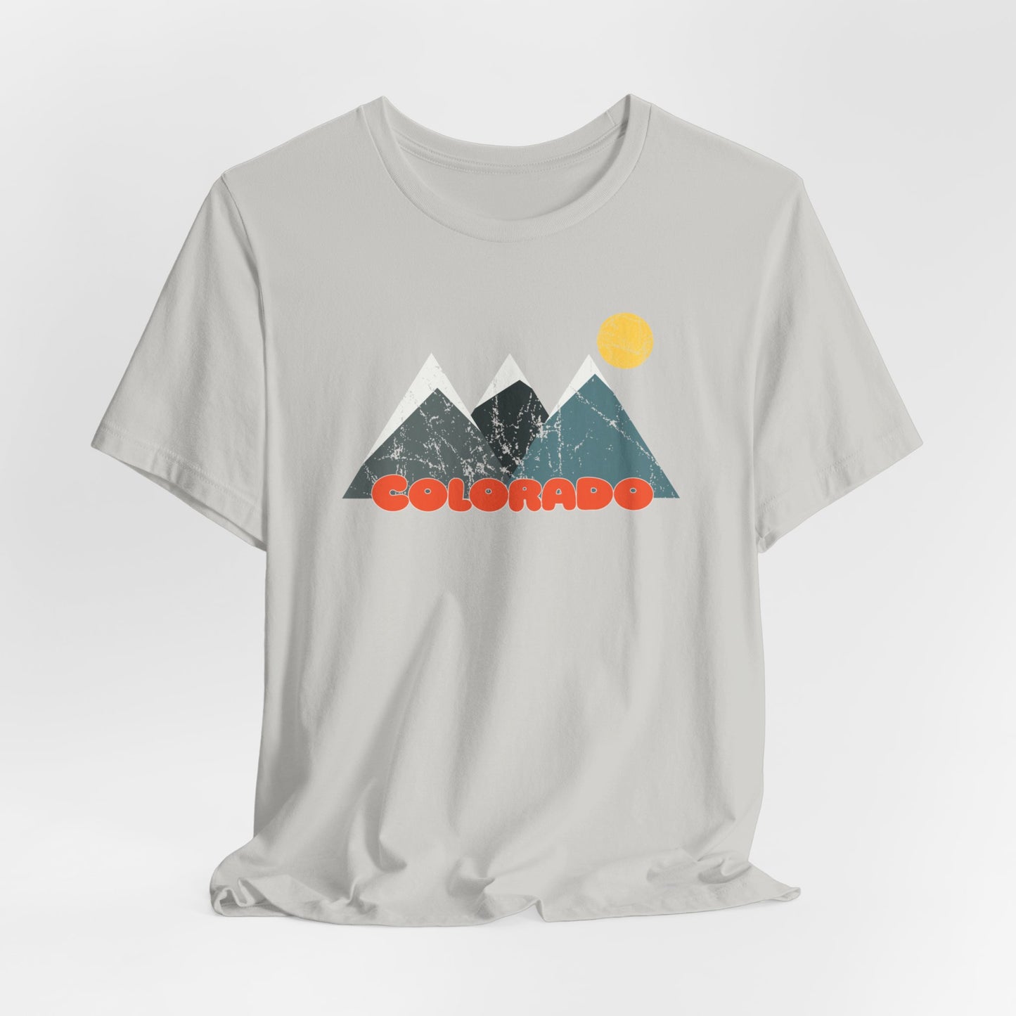 Colorado Peaks Distressed T Shirt