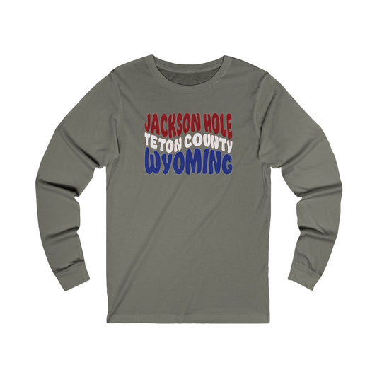 Jackson Hole TC Wyoming Long Sleeve T Shirt