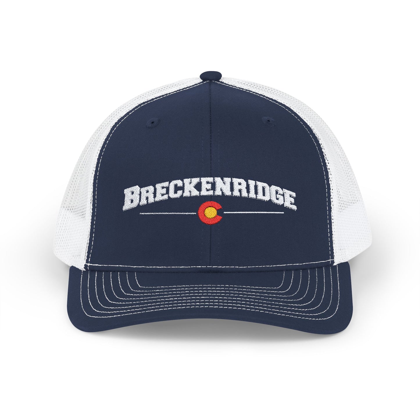 Breckenridge Colorado Snapback Trucker Hat