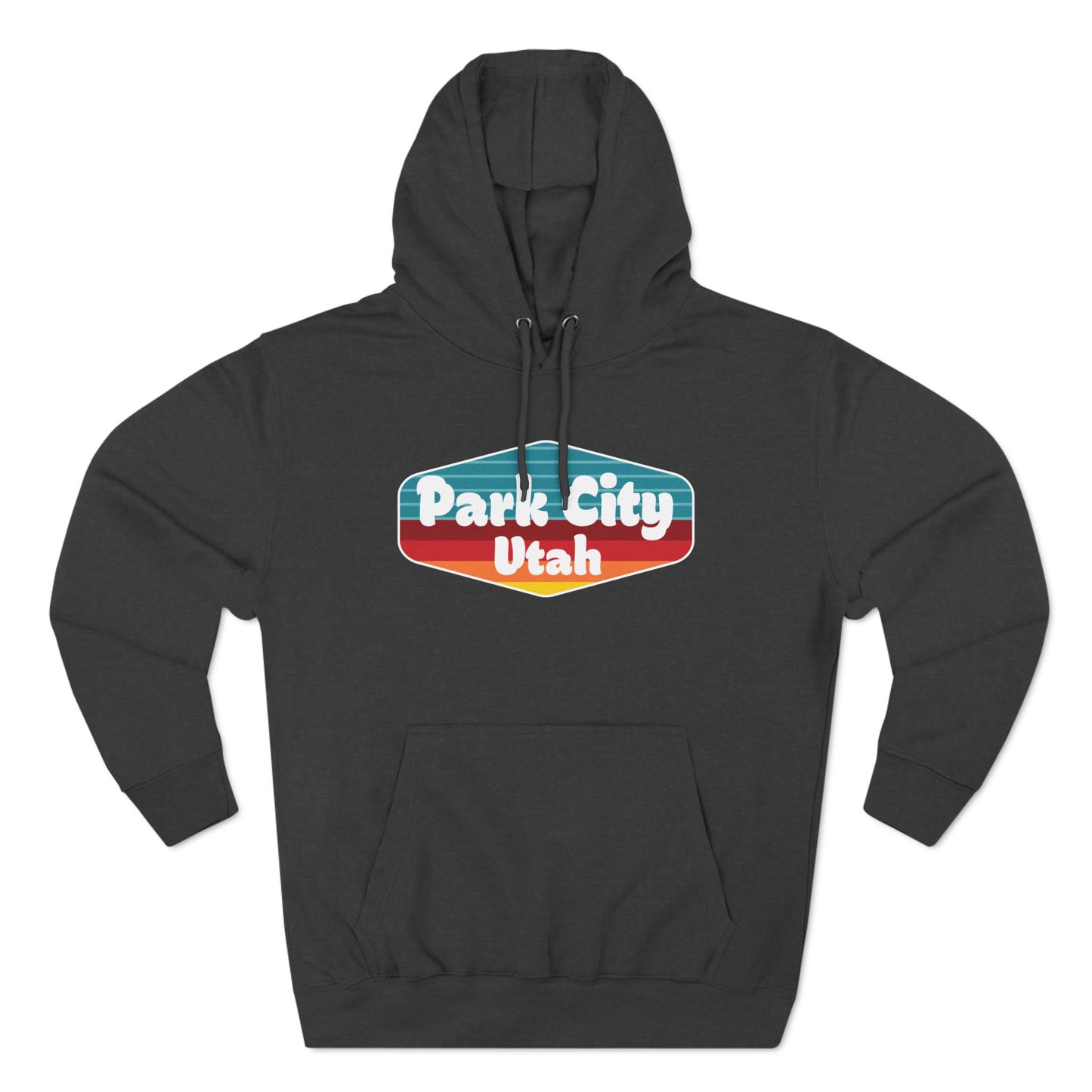 Park City Utah Sign Fleece Hoodie