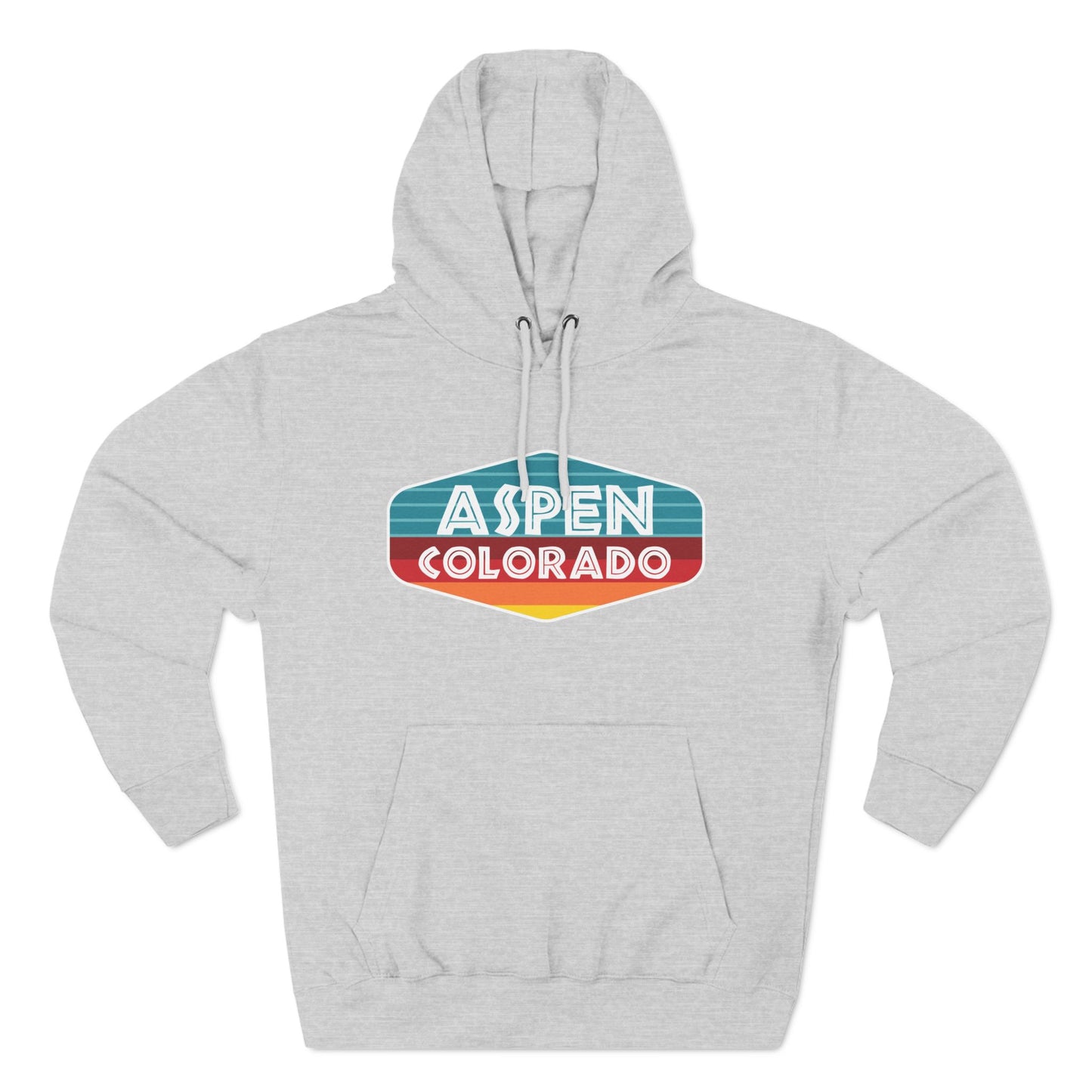 Colorado Aspen Sign Fleece Hoodie