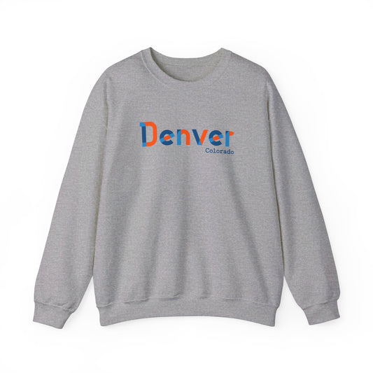 Denver Geo Print Sweatshirt