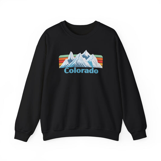 Colorado Mountains Sunset Fade Sweatshirt