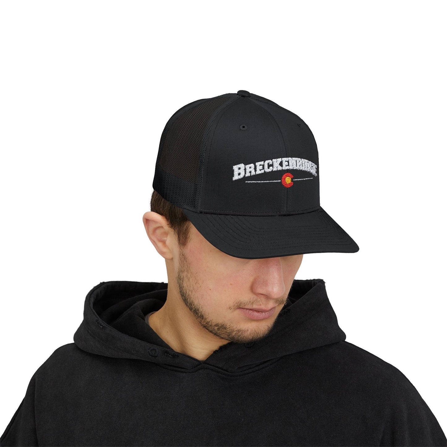 Breckenridge Colorado Snapback Trucker Hat