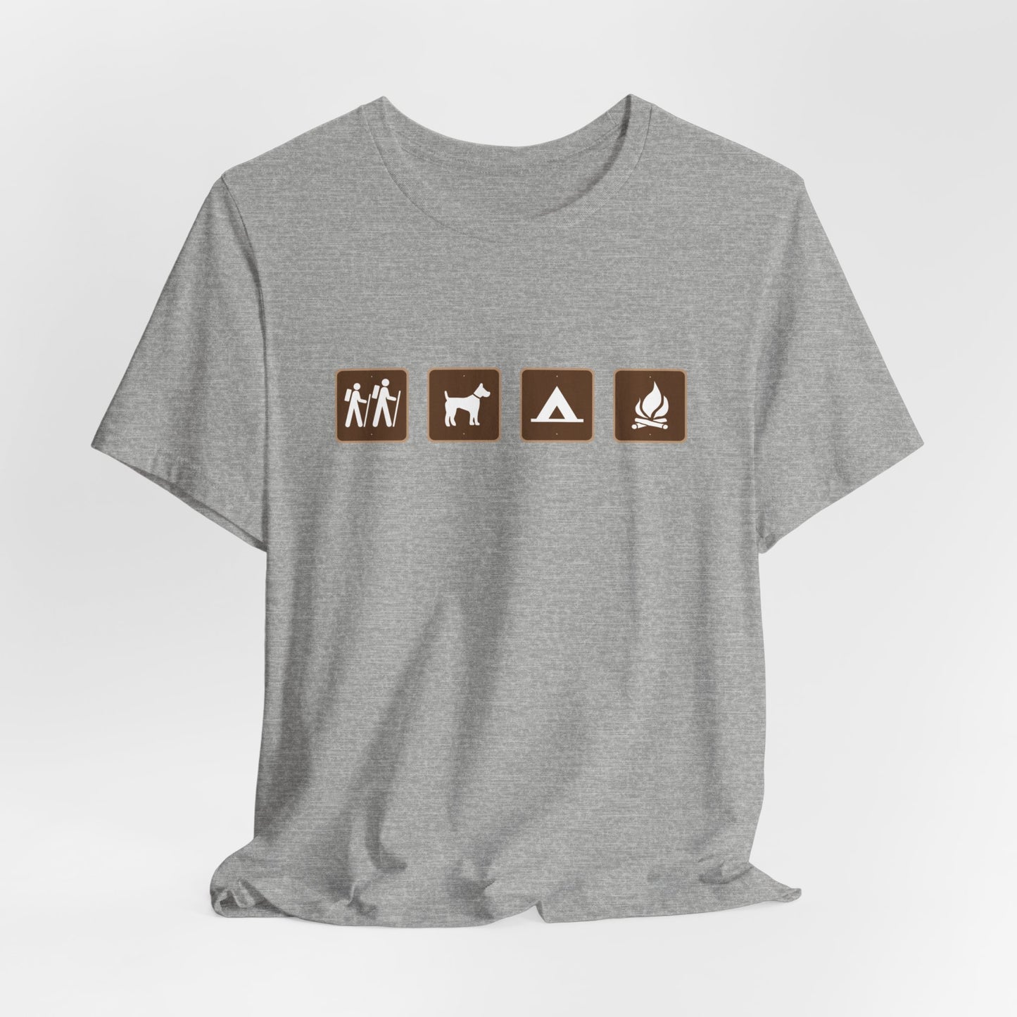 Camp Signs Hiking T Shirt