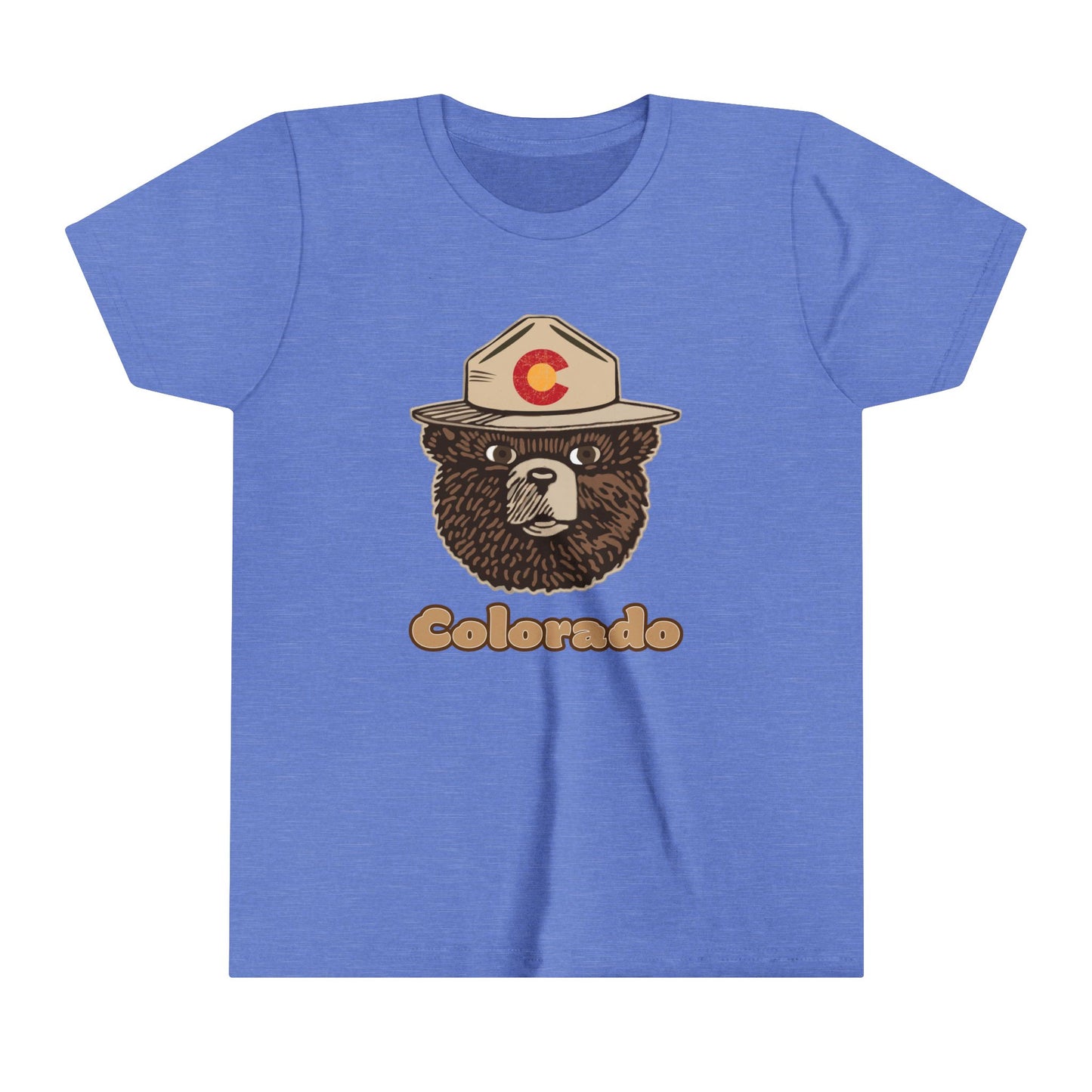 Youth Colorado Camping Short Sleeve Tee