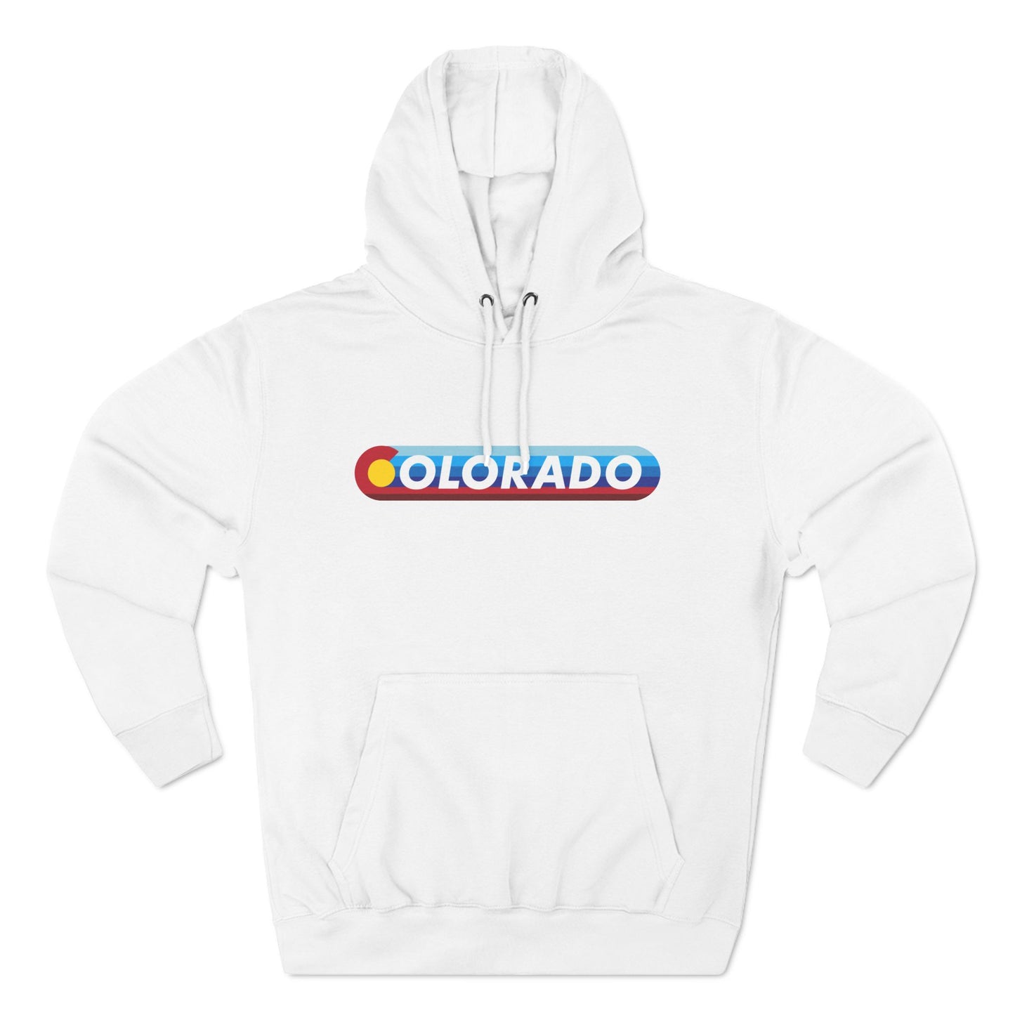 Colorado Ombre Sunset Fleece Hoodie