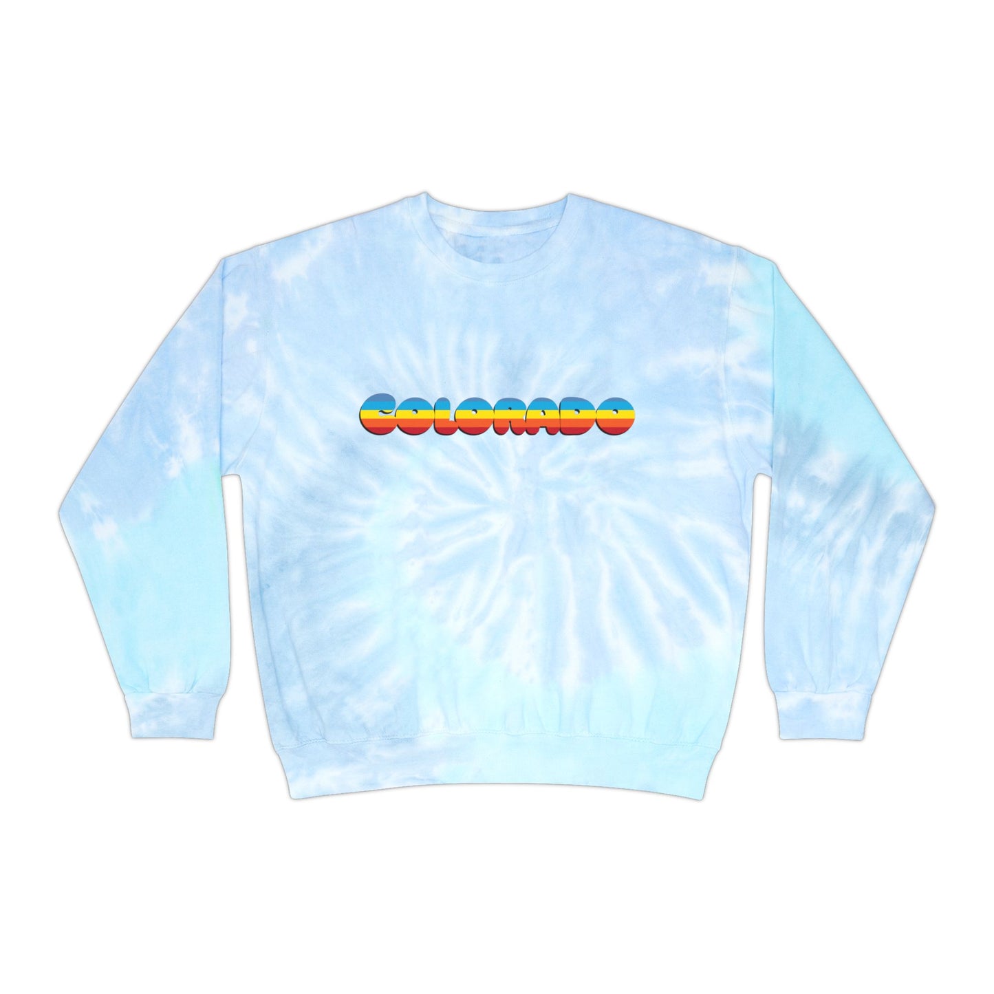 Colorado Bubble Tie-Dye Sweatshirt Unisex