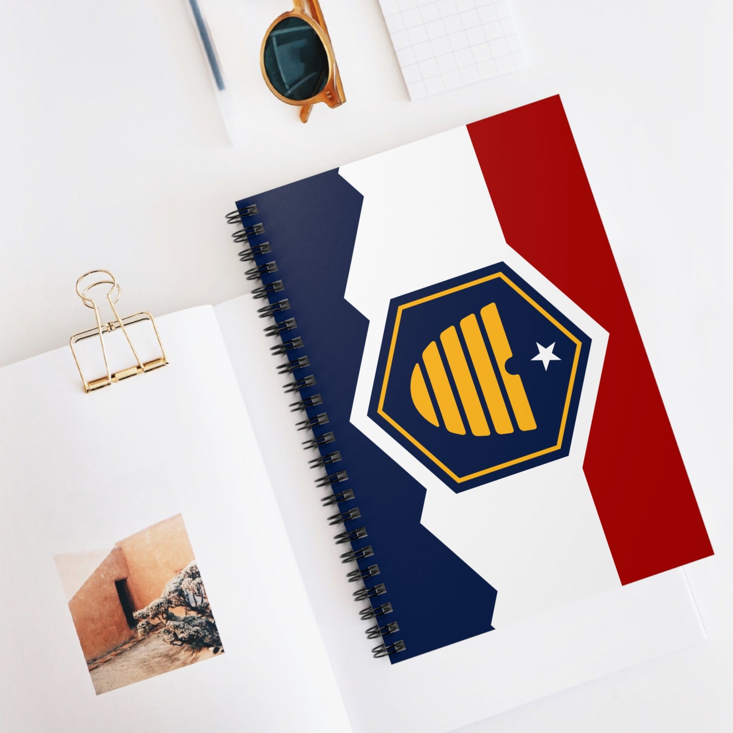 Utah Flag Spiral Notebook