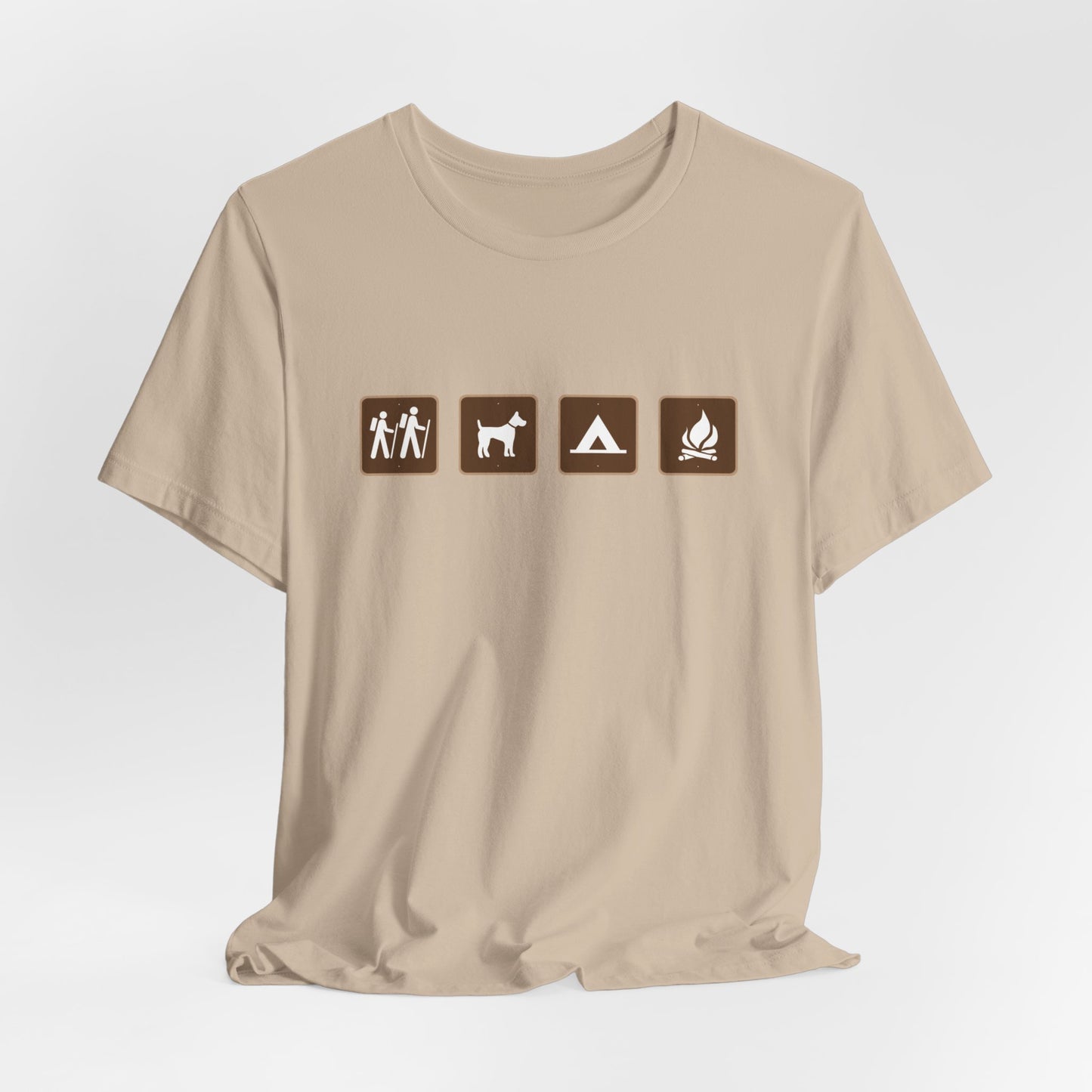 Camp Signs Hiking T Shirt