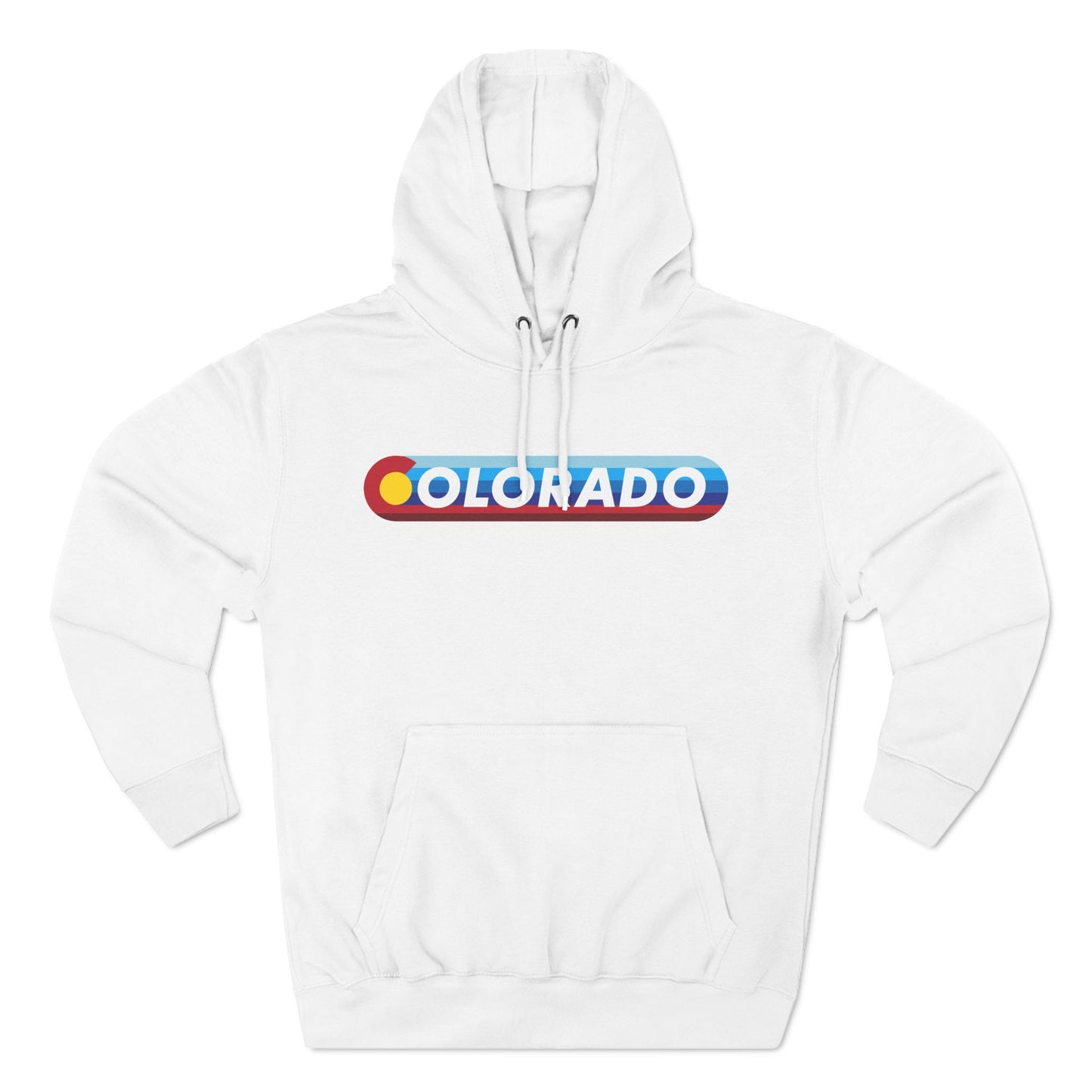 Colorado Ombre Sunset Fleece Hoodie