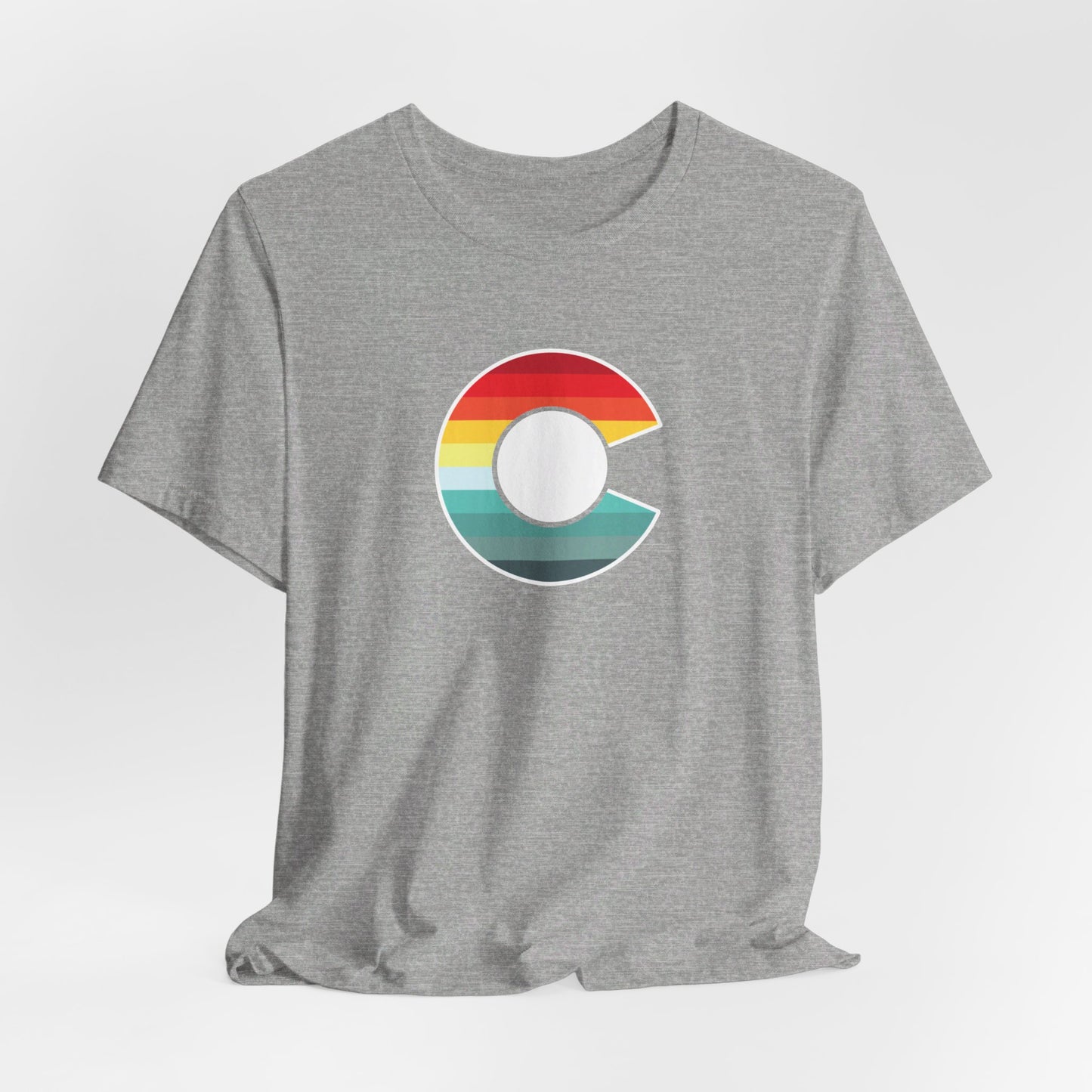 Colorado Flag Sunset C T Shirt