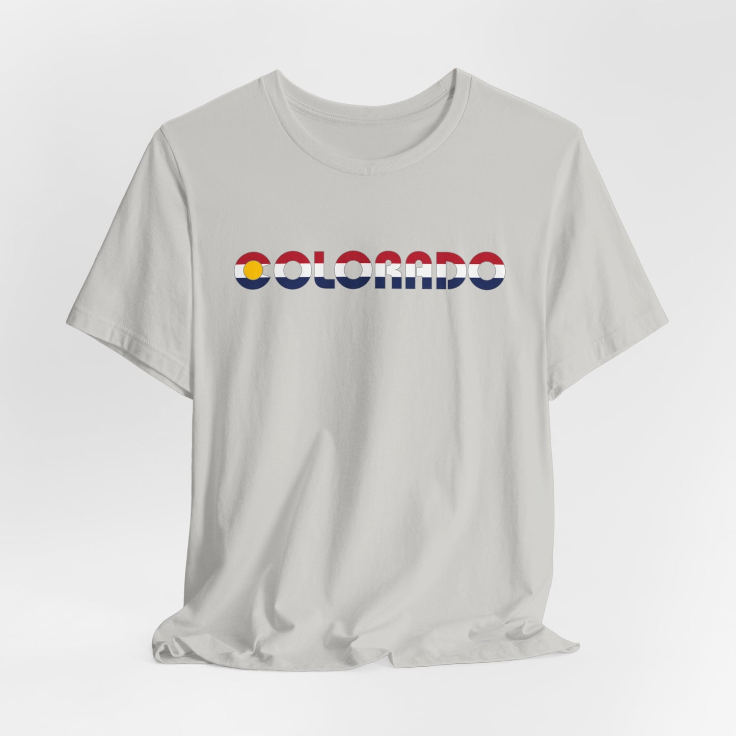 Colorado Ombre Red White and Blue T shirt