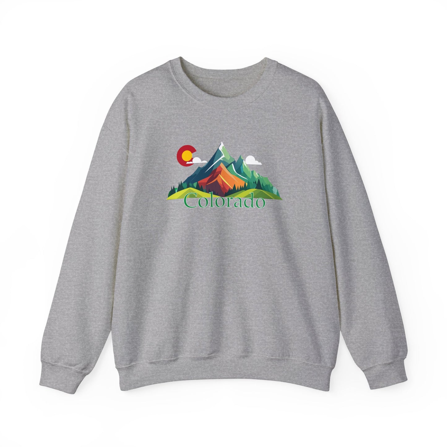 Colorado Summer Mountains Sweatshirt