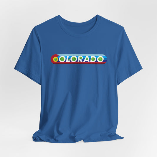 Colorado Pickleball Ombre T Shirt