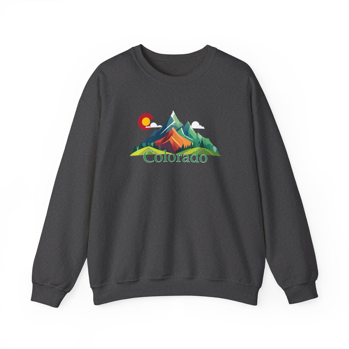 Colorado Summer Mountains Sweatshirt