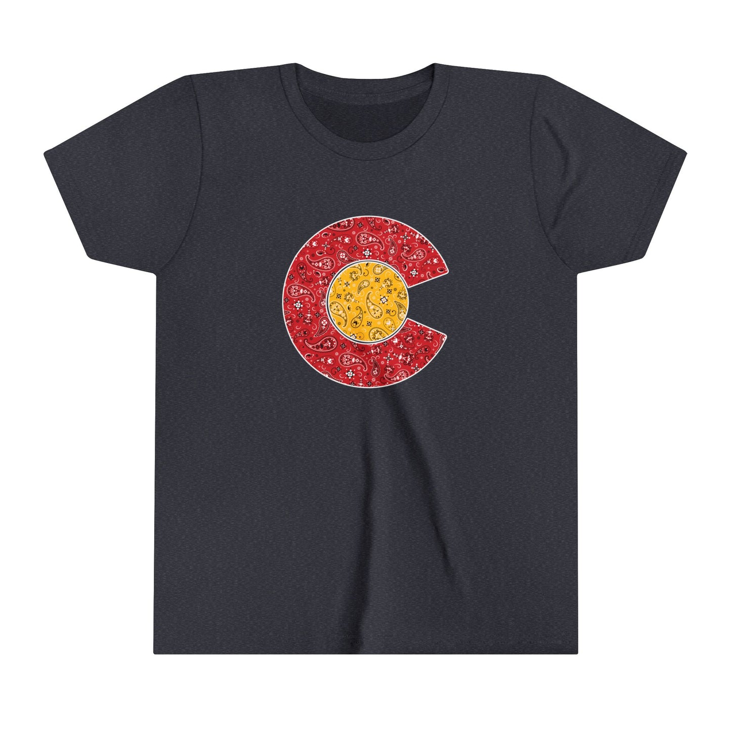 Youth Colorado Western Paisley C T Shirt