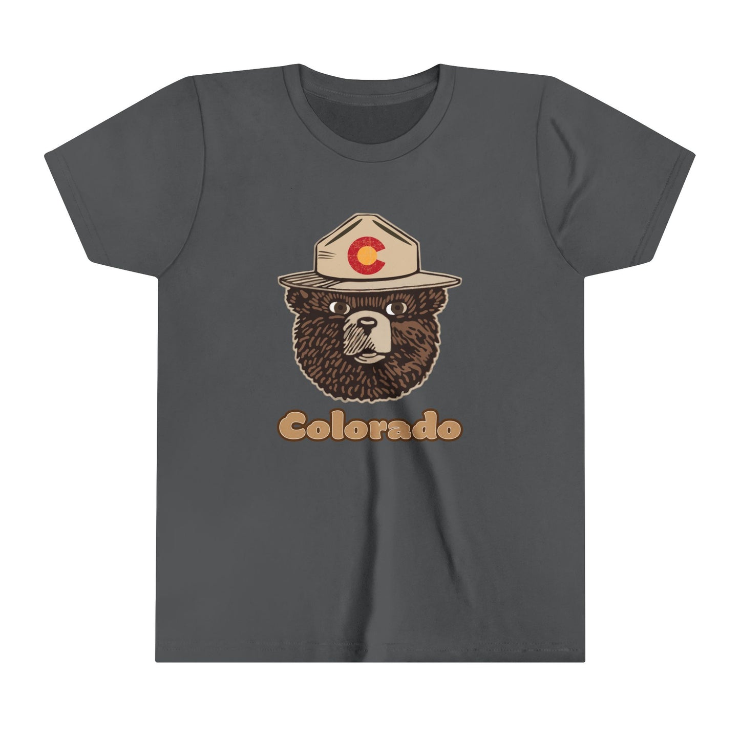 Youth Colorado Camping Short Sleeve Tee