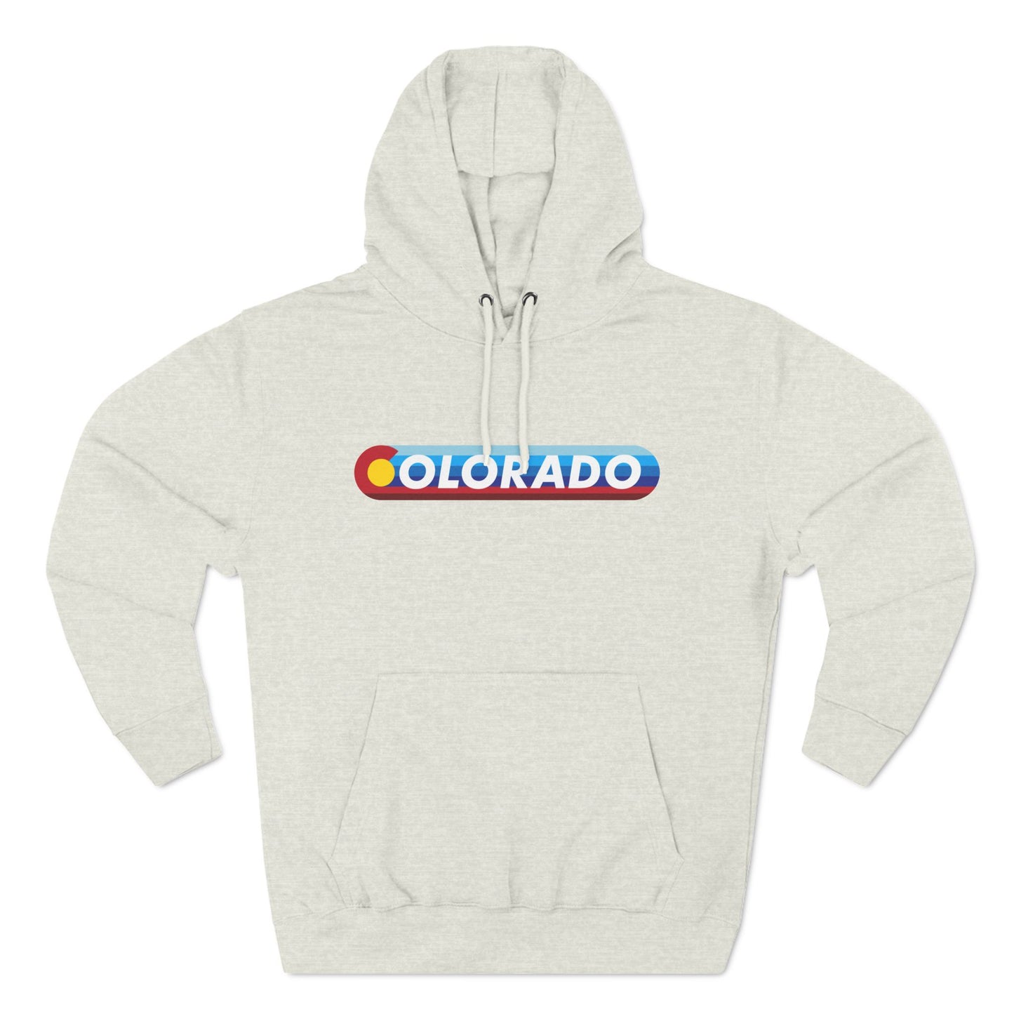 Colorado Ombre Sunset Fleece Hoodie