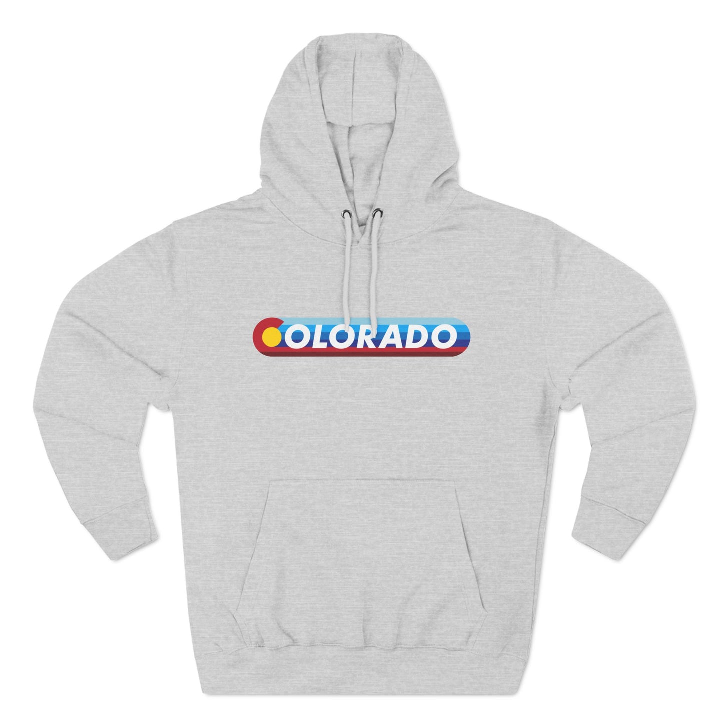 Colorado Ombre Sunset Fleece Hoodie