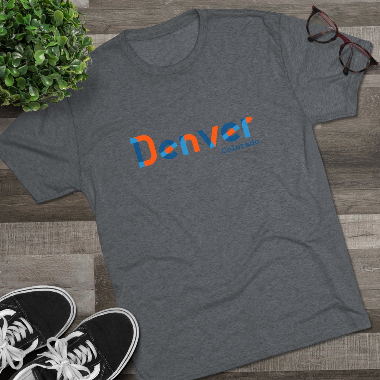 Denver Geo Print T Shirt