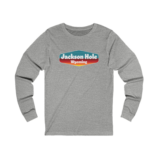 Jackson Hole Sign Long Sleeve Tee