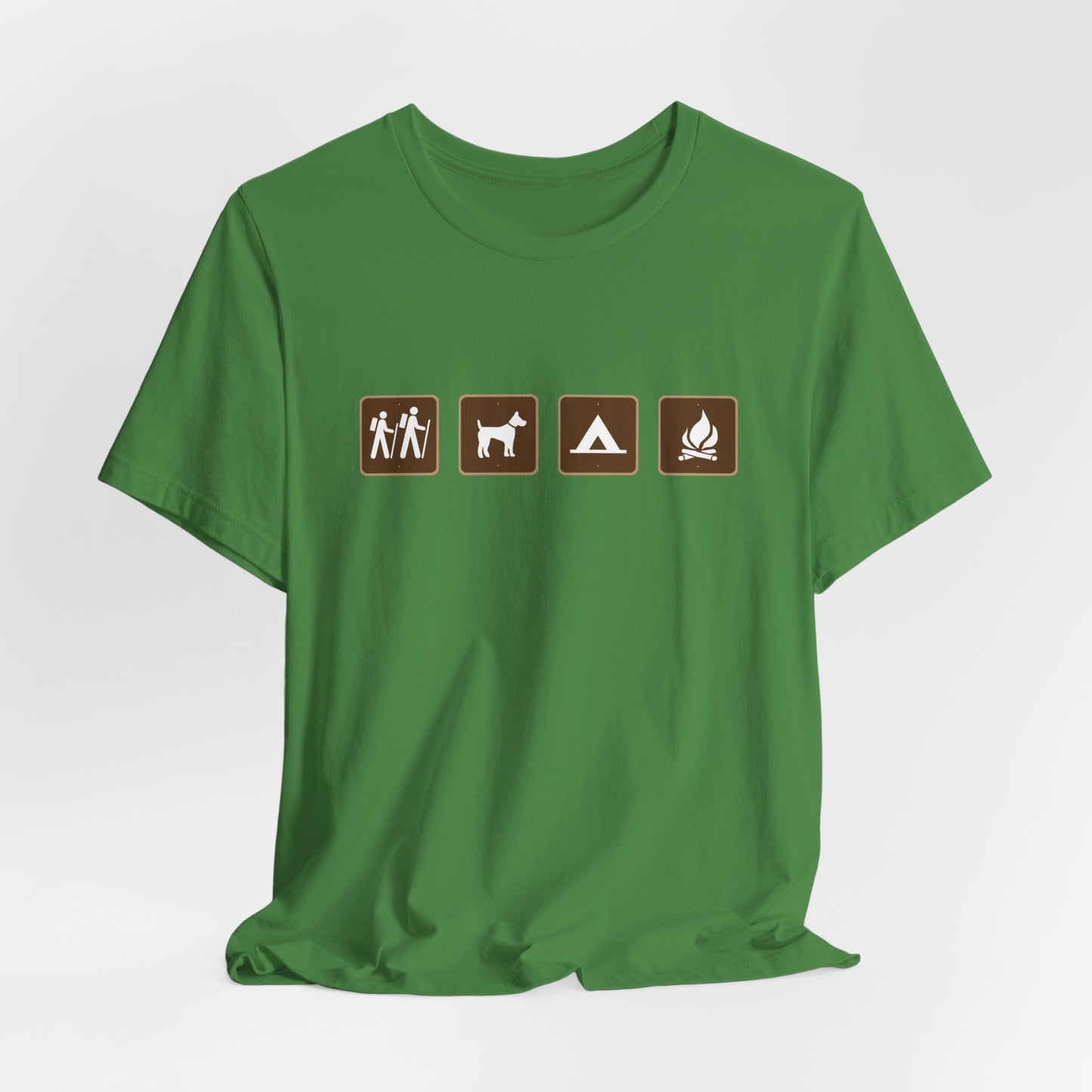 Camp Signs Hiking T Shirt