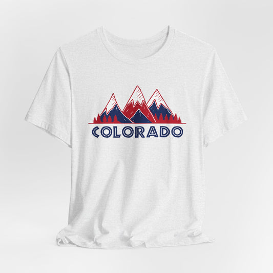 Colorado RWB Mountains T Shirt