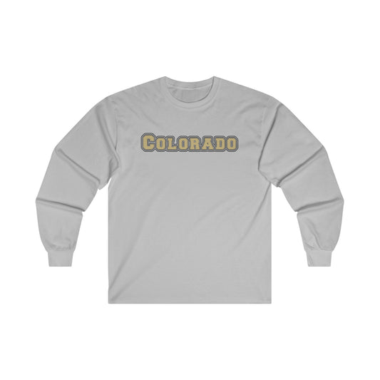 Colorado Black and Gold Long Sleeve T Shirt