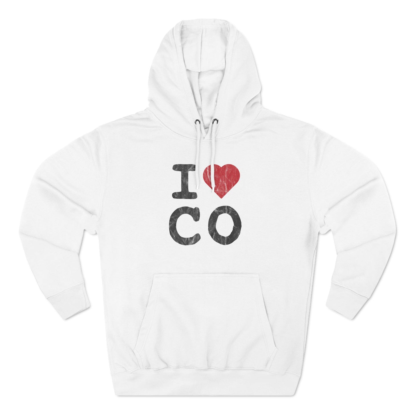 I Heart Colorado Fleece Hoodie