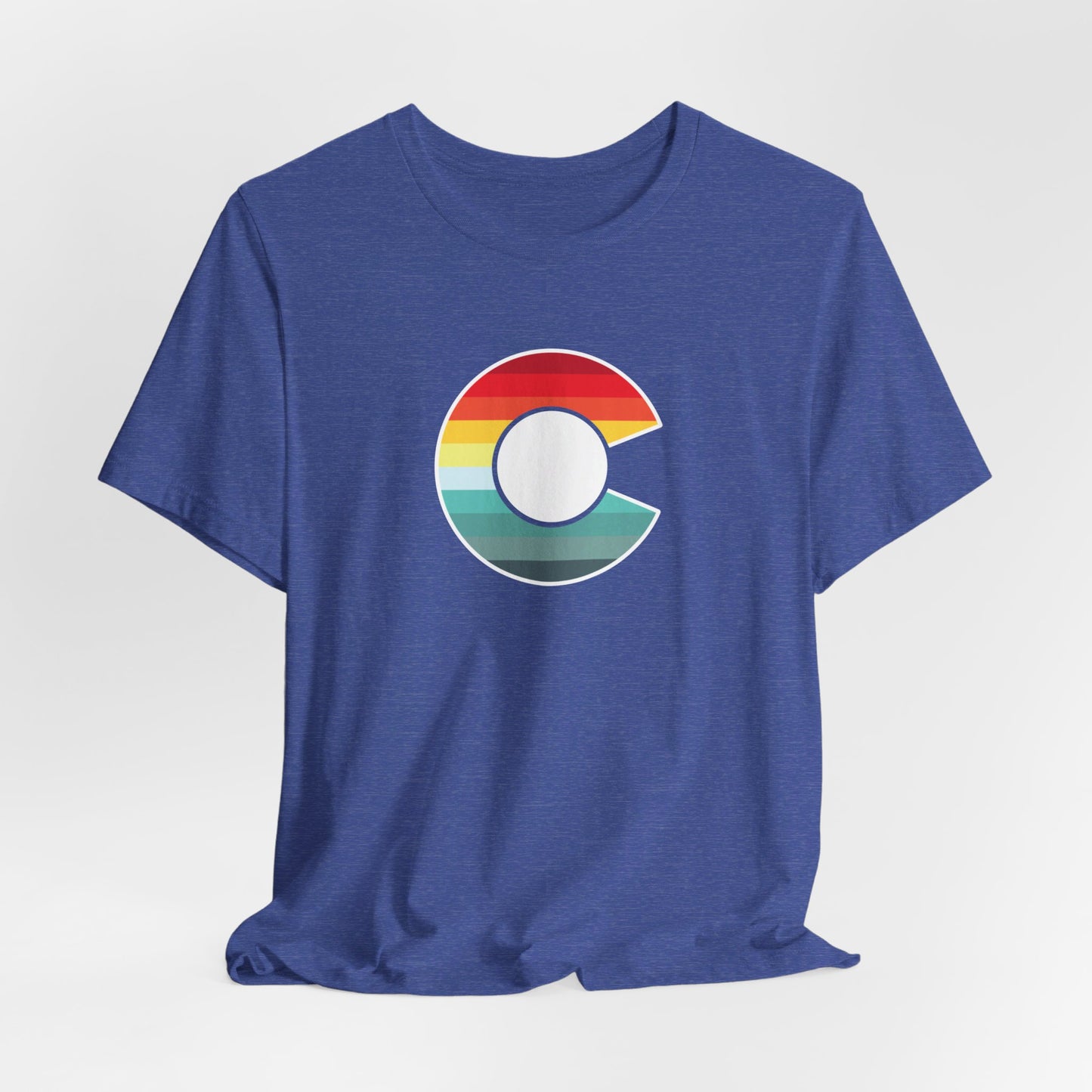 Colorado Flag Sunset C T Shirt