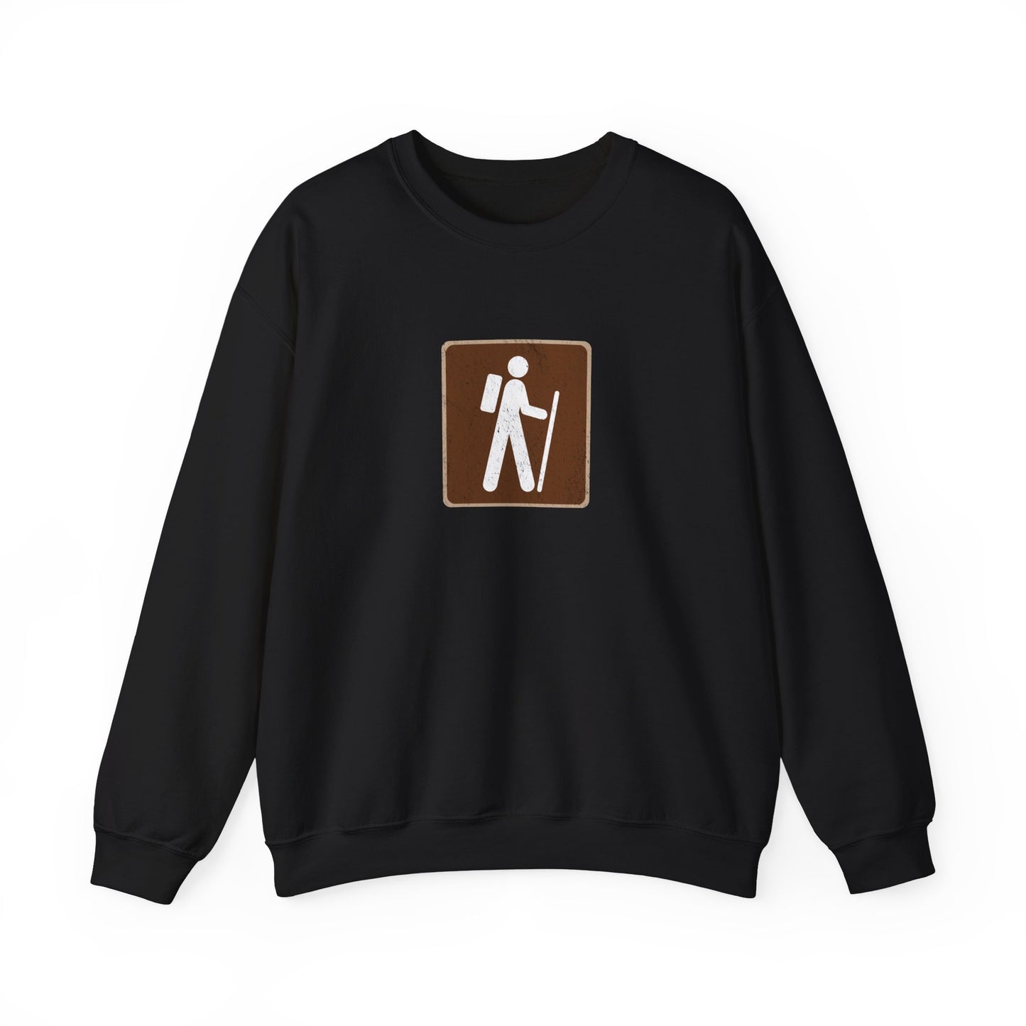 Hiking Sign Vintage Sweatshirt