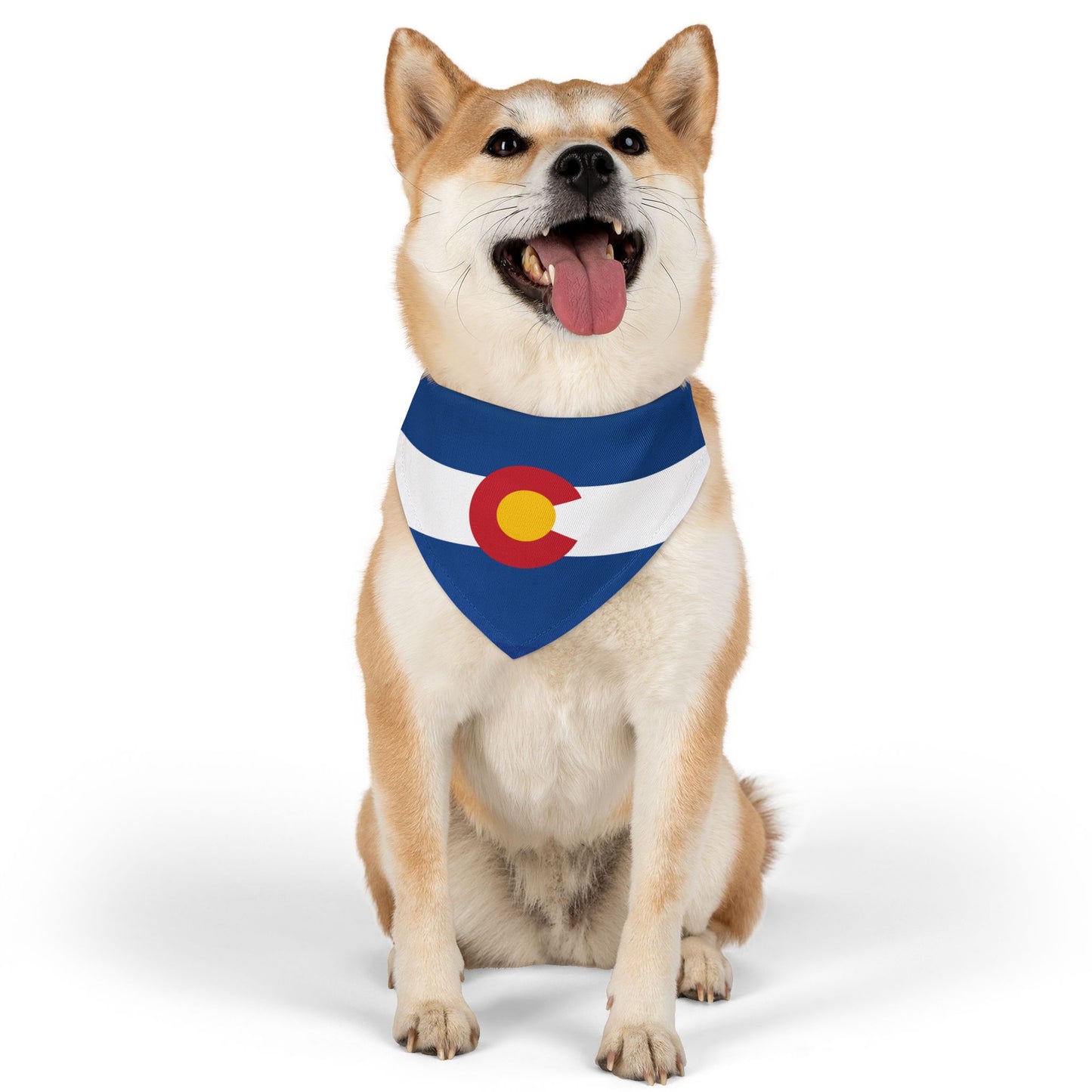 Colorado Flag Pet Bandana Collar