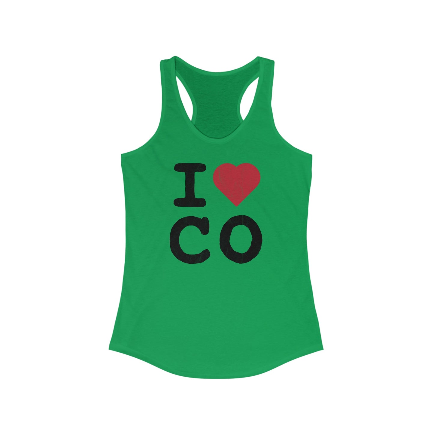 I Heart Colorado Women's Racerback Tank Top