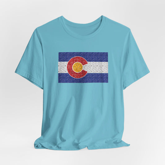 Colorado Paisley Flag T Shirt