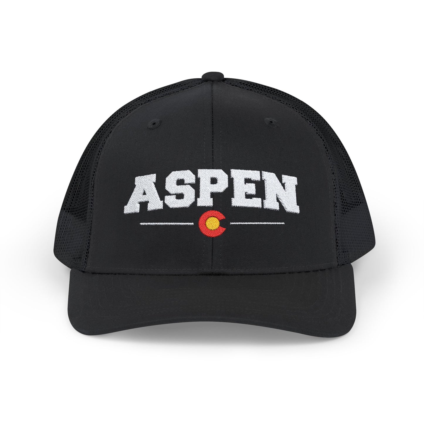 Aspen Colorado Snapback Trucker Hat