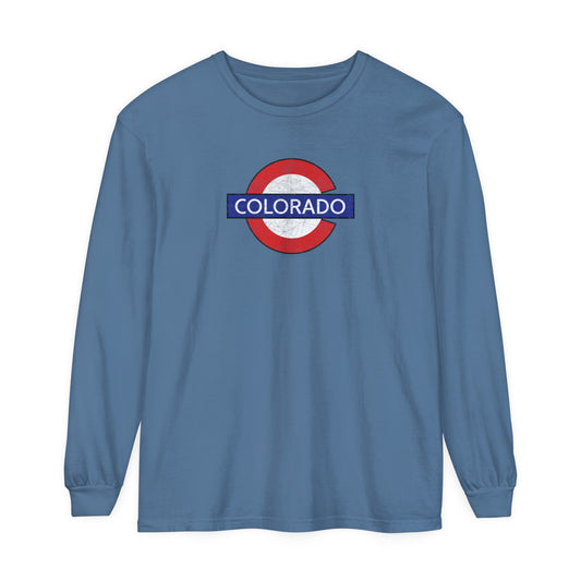 Colorado Underground Distressed Long Sleeve T-Shirt