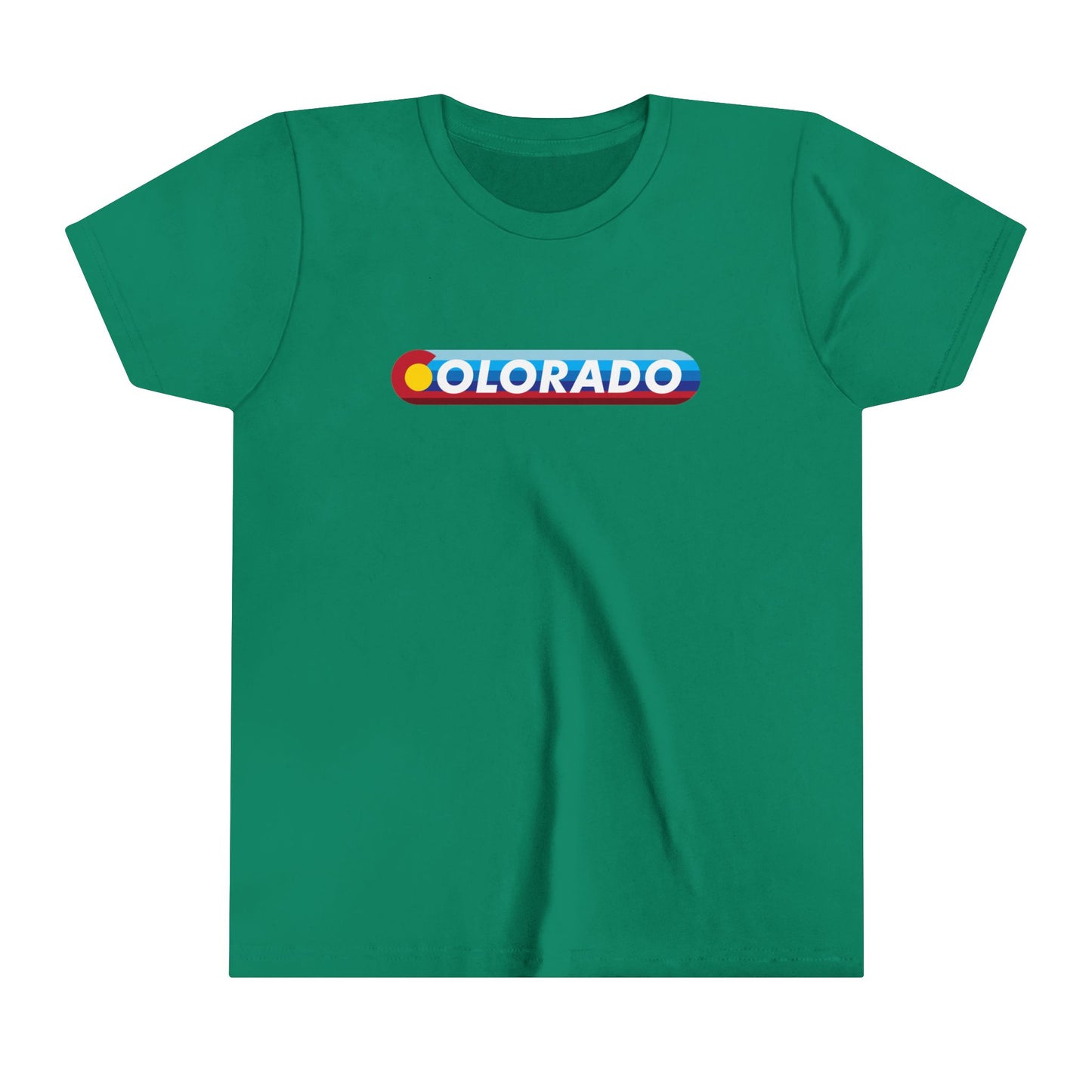 Youth Colorado Ombre Sunset Short Sleeve Tee