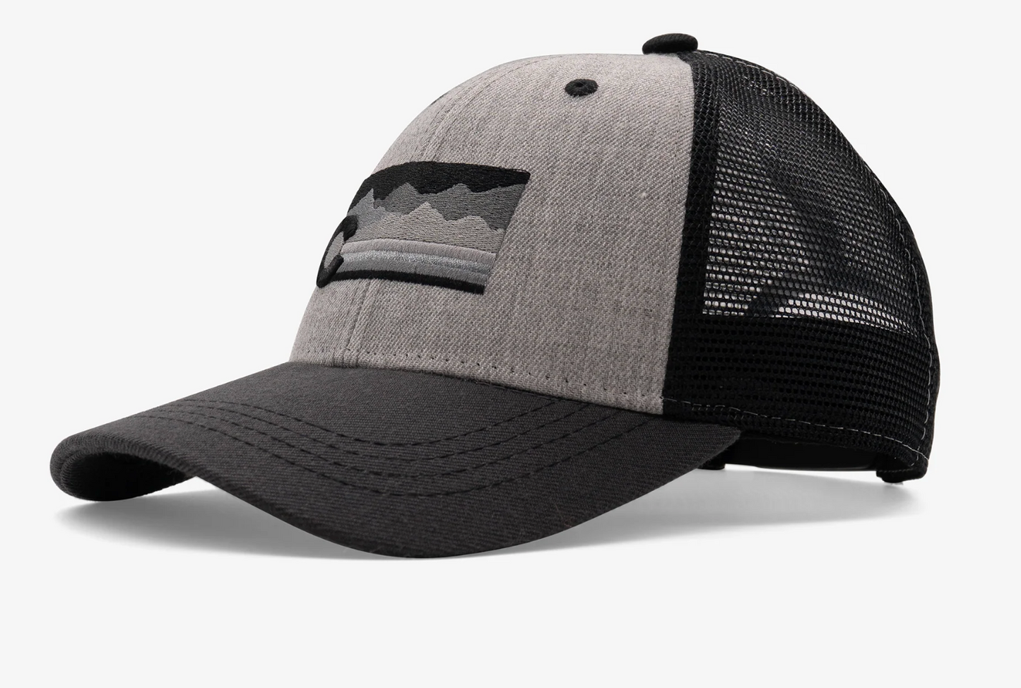 Colorado Scape Low Pro Trucker Hat Grey/Black