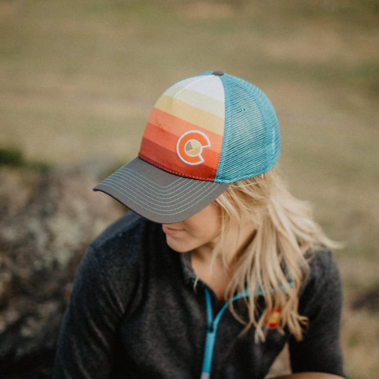 Sunset Fader Trucker Hat