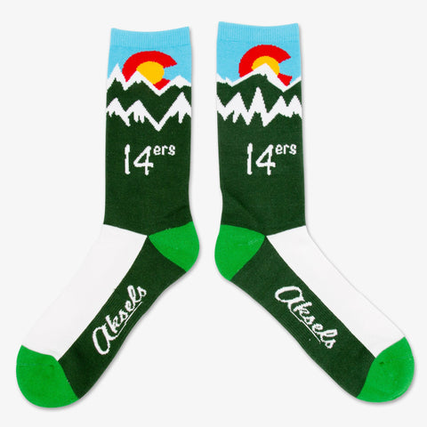 Colorado 14er Socks