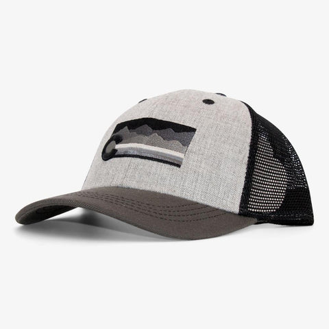 Colorado Hat with Colorado Flag C in Black and Grey 